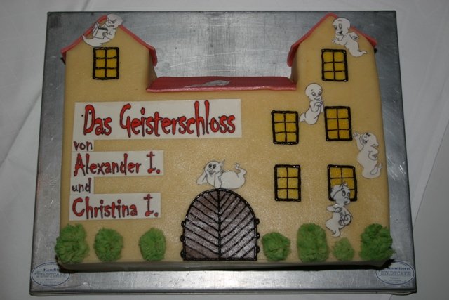 Geisterschloss-Torte
