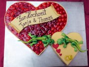 Doppelherz mit Marzipandrachen
